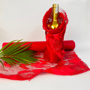 Giấy Tổ Ong Kraft màu đỏ