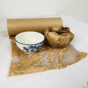 Giấy Tổ Ong Kraft gói đồ gốm