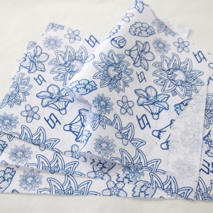 Giấy gói in hoa văn